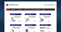 Desktop Screenshot of consumercare.com